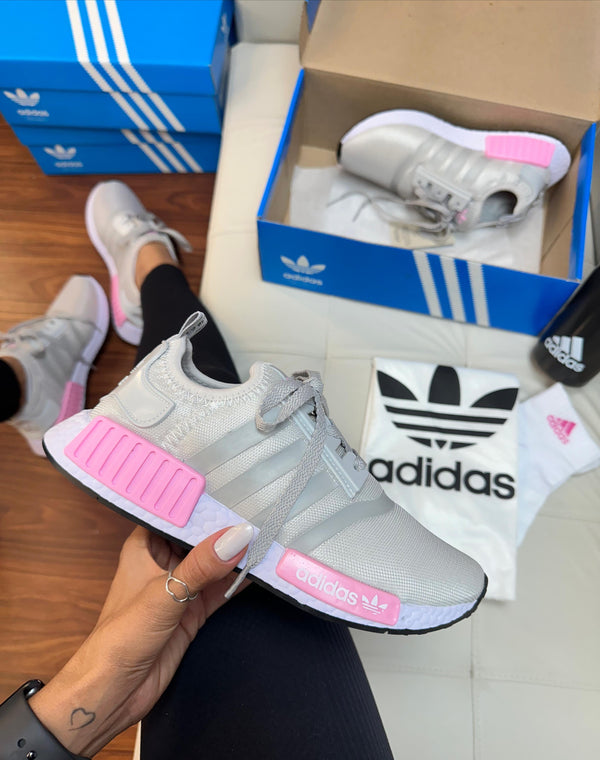 Adidas NMD Cinza/Rosa