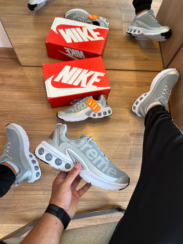 Air Max DN Supreme Branco / Cinza